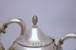 Frank Whiting Sterling Silver Tea Coffee Set Colonial Style 5 Pc
