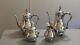 French Provincial Reed & Barton 7040 Silver Plate Tea Coffee Set