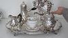 French Silver Tea Service 4pc By L Laper