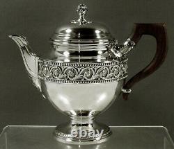 French Sterling Tea Set c1910 LAPPARRA & GABRIEL