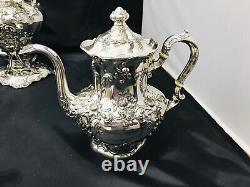 GORHAM CHANTILLY GRAND STERLING SILVER Set 6 PIECE TEA & COFFEE SET 1906/07