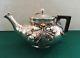 Gorham Japanese Aesthetic Sterling Tea Set Hammered, Applied Insects & Fish