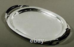 German Sterling Tea Set Tray c1930 OTTO WOLTER