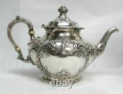 Gorgeous 1905 Gorham Sterling Silver 3,070 Gram 6 Piece Coffee & Tea Set