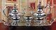 Gorgeous Silverplate Melon Middletown Plate Co. Tea Set Expertly Polished