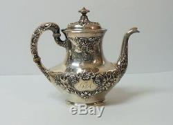 Gorham BUTTERCUP Sterling Silver 5-Piece Coffee / Tea Set, 1510 grams