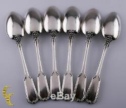 Gorham Chesterfiled Sterling Silver 925 Dinner Forks & Tea Spoons 12 piece Set