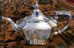 Gorham Expressly For Geo. C. Shreve & Co. 3-piece Sterling Silver Tea Set