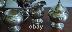 Gorham Puritan Sterling Silver 5-piece Tea Coffee Set Teaset asking scrap price