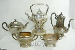 Gorham Silver Plated 5 Piece Serving Tea Coffee Set