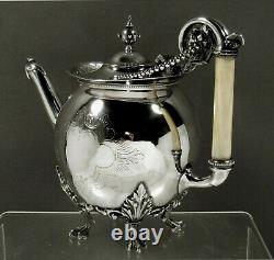 Gorham Silver Tea Set 1879 CLASSICAL