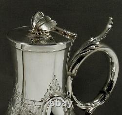 Gorham Silver Tea Set c1859 President Lincoln