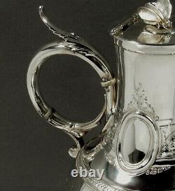 Gorham Silver Tea Set c1859 President Lincoln