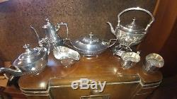 Gorham Sterling Silver 7 Piece Coffee And Tea Set