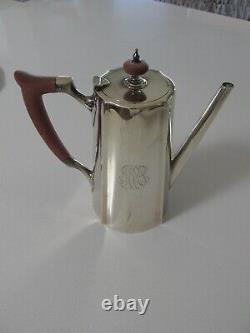 Gorham Sterling Silver Coffee/Tea Set withTray, Creamer, Sugar Bowl, & Pot