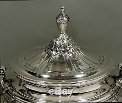 Gorham Sterling Silver Covered Bowl TEA SET 1930 MAINTENON