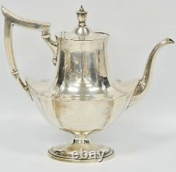 Gorham Sterling Silver PLYMOUTH Pattern Tea Coffee Set NO MONO 70 OZT