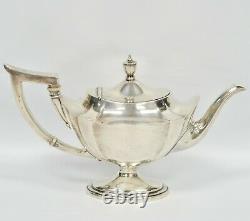 Gorham Sterling Silver PLYMOUTH Pattern Tea Coffee Set NO MONO 70 OZT