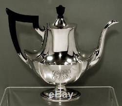 Gorham Sterling Silver Tea Set 1918 PLYMOUTH