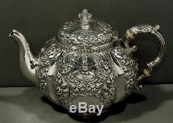 Gorham Sterling Silver Tea Set c1920