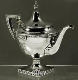 Gorham Sterling Silver Tea Set c1940 LANSDOWNE