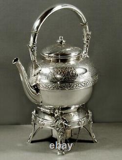 Gorham Sterling Tea Set 1874 PERSIAN
