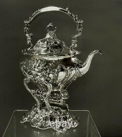 Gorham Sterling Tea Set 1902 CHANTILLY GRANDE