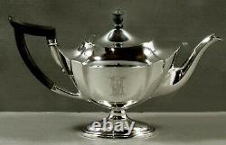 Gorham Sterling Tea Set 1908 PLYMOUTH