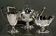 Gorham Sterling Tea Set 1915 Plymouth + Hand Decorated