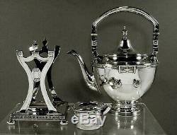 Gorham Sterling Tea Set 1917 LANSDOWNE