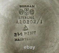 Gorham Sterling Tea Set 1926 MAINTENON NO MONO