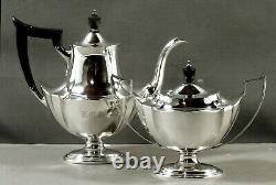 Gorham Sterling Tea Set 1929 PLYMOUTH