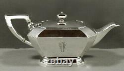 Gorham Sterling Tea Set c1940 FAIRFAX