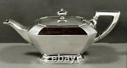Gorham Sterling Tea Set c1940 FAIRFAX