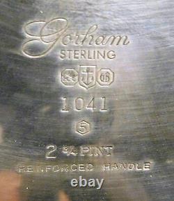 Gorham Strasbourg Sterling Silver Vintage Four Piece Coffee Tea Set As130