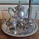 Grenadier Silver Plate Tea Set With Tray