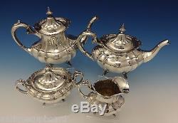 Hampton Court by Reed & Barton Sterling Silver Tea Set 4pc (#0553)