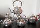 Important Chinese Export Sterling Silver Five Piece Tea Set By Wang Hing 2522 G