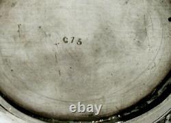 Indian Silver Tea Set c1890 INSECT MEDALLION & COBRA