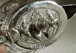 Indian Silver Tea Set c1890 MADRAS HAND MADE