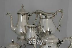 International Prelude Sterling Silver Coffee Tea Set with Water Pitcher