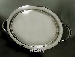 International Silver Co. Sterling Tea Set Tray c1940 Royal Danish
