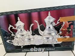 International Silver Company Tea / Coffee 5 Pieces Set Never used