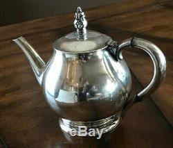 International Sterling ROYAL DANISH Tea/Coffee Set 5 Piece No Monogram