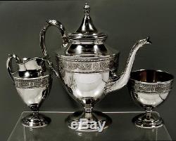 International Sterling Silver Tea Set c1940 WEDGEWOOD EXCELLENT