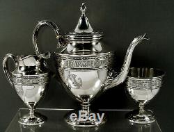 International Sterling Silver Tea Set c1940 Wedgewood