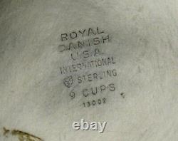 International Sterling Tea Set 1940 Royal Danish
