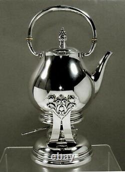 International Sterling Tea Set 1950 Royal Danish