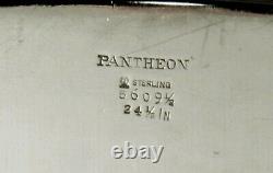 International Sterling Tea Set Tray c1920 PANTHEON
