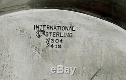 International Sterling Tea Set Tray c1940 Wedgwood